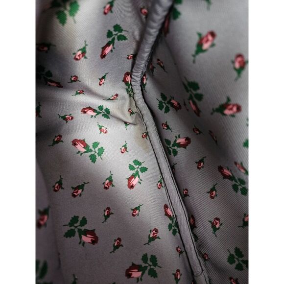 Bow Striped Faux Leather Backpack Black White Pink - Picture 8 of 12